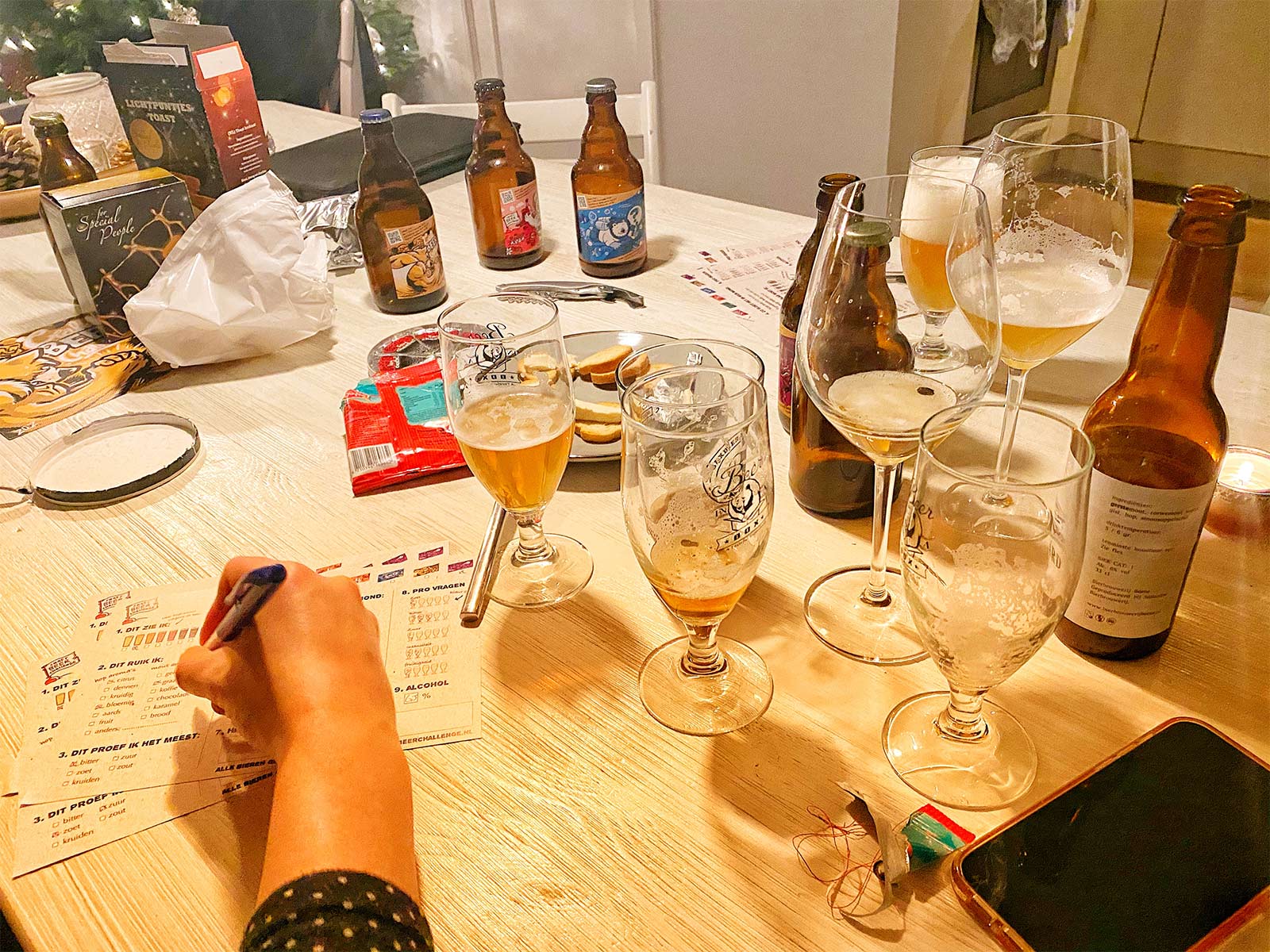 De bierproeverij organiseren met de craft beer challenge