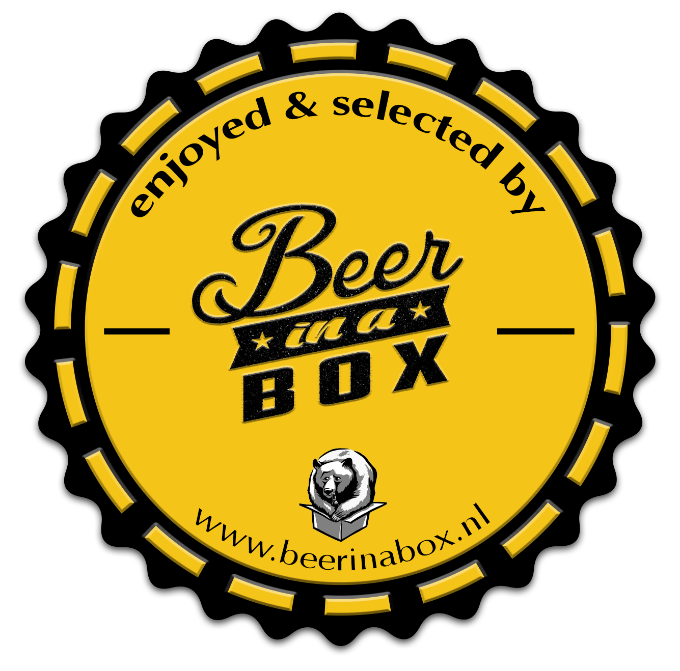 approved and selected by de Beer van Beer in a Box badge
