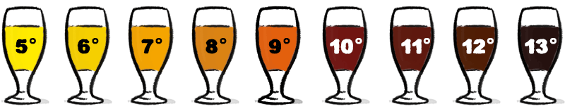 Determine the correct temperature of the beers for your tasting