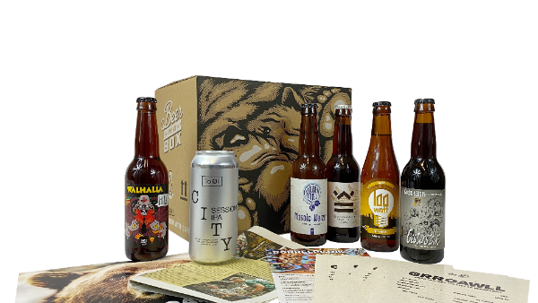 Bierpakket van Beer in a Box van alles wat