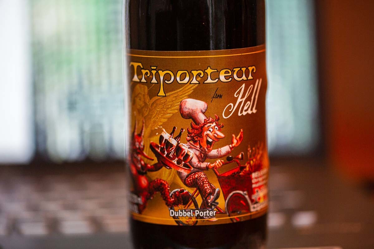 Triporteur From Hell (Brown Ale) van BOMBrewery