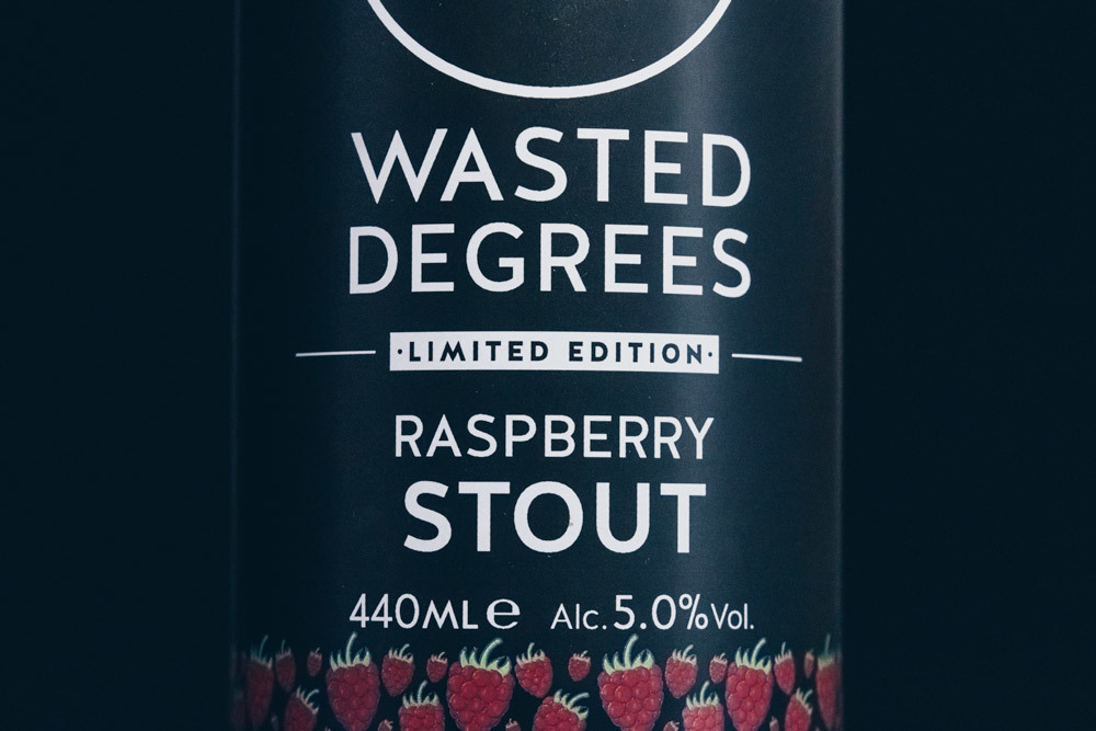 Raspberry Stout van Wasted Degrees Brewing